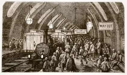 Le train des ouvriers, de 